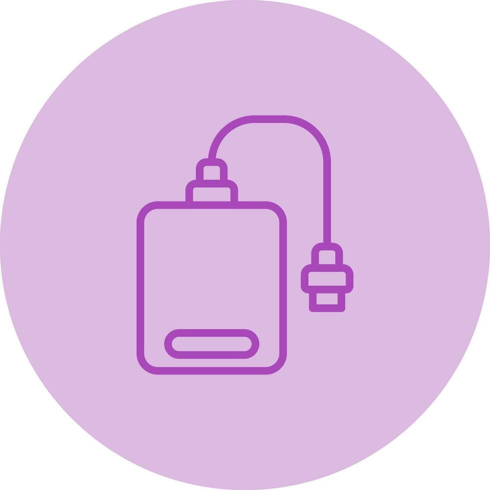 External Hard Drive Vector Icon