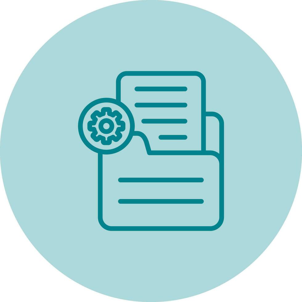 Document Settings Vector Icon