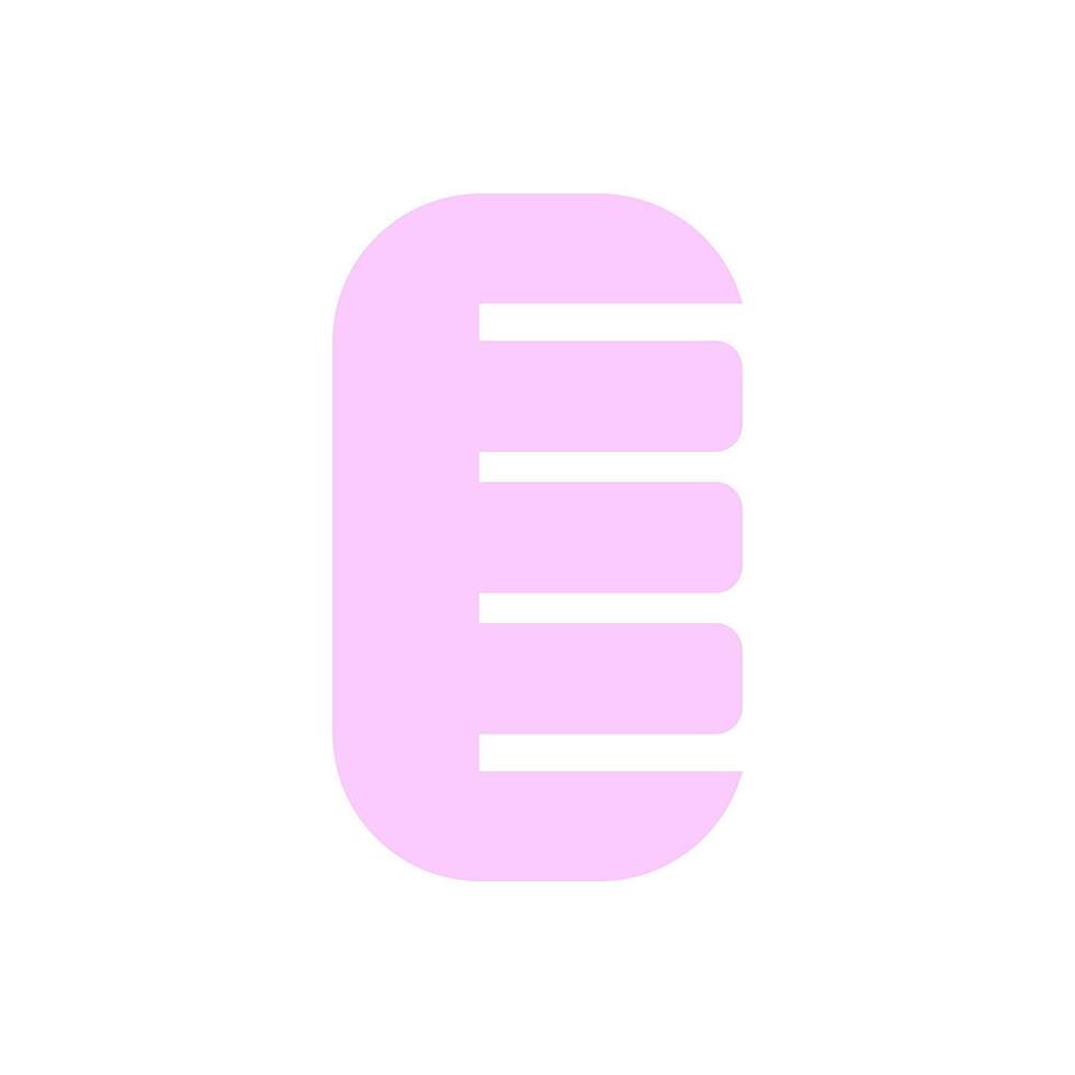 rosado peine plano icono como un diseño elemento. adecuado para infografía, libros, pancartas y otro diseños vector
