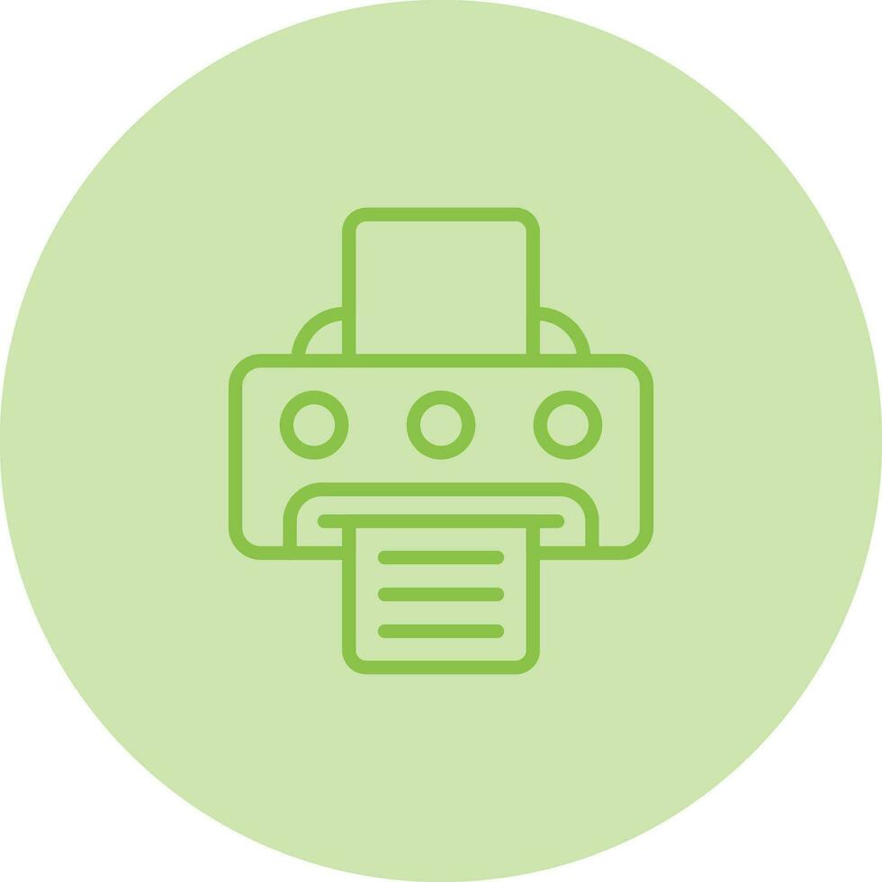 Document Print Vector Icon