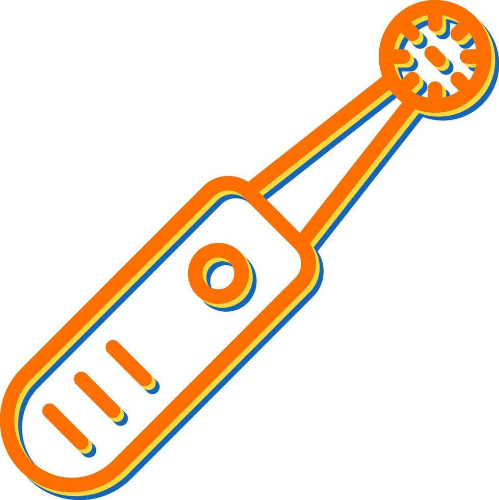Electric Toothbrush Vector Icon