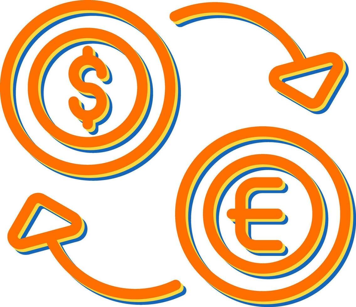 Currency Exchange Vector Icon