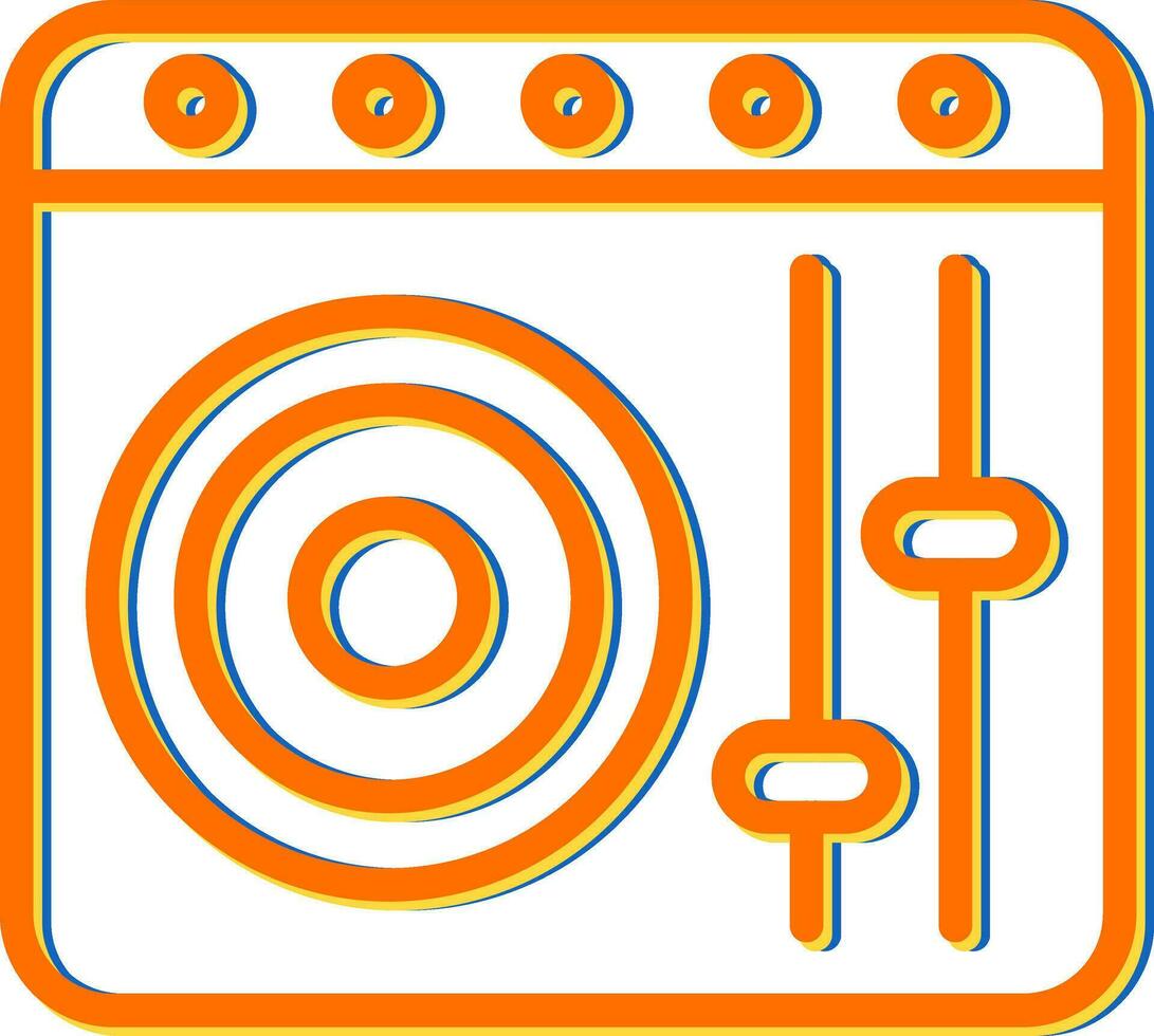 DJ Controller Vector Icon