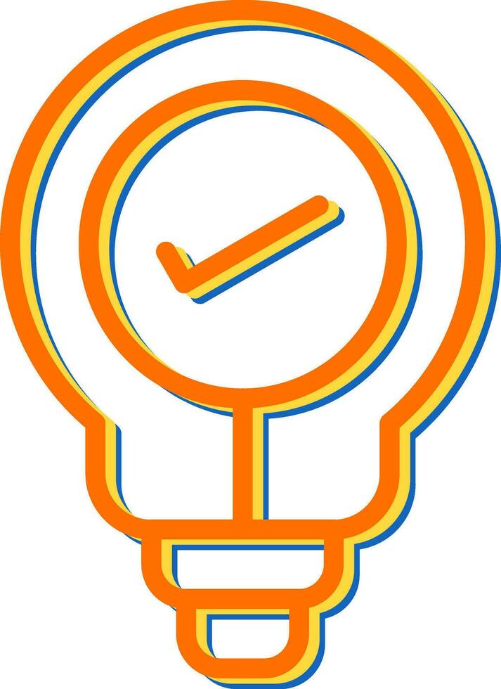 Lightbulb Vector Icon