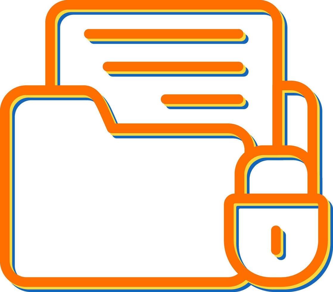 Data Encryption Vector Icon
