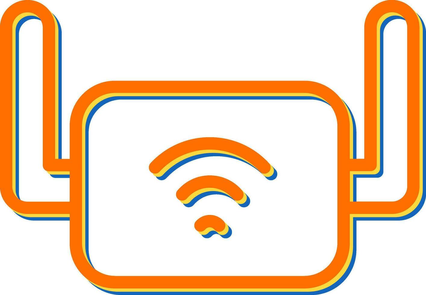Wi-Fi Range Extender Vector Icon