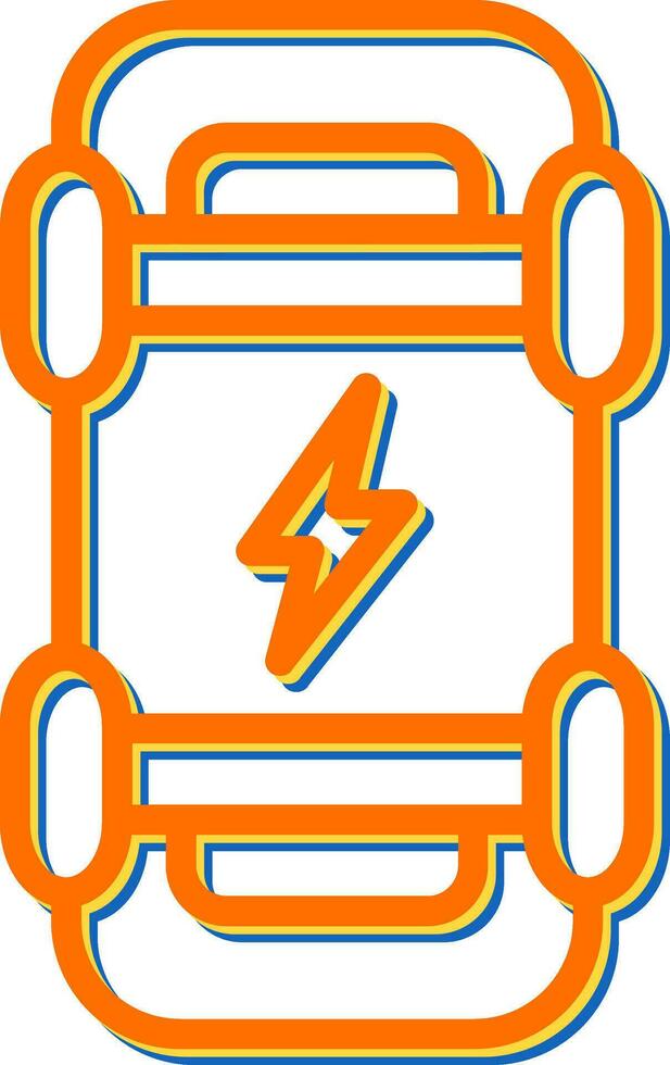 Electric Skateboard Vector Icon