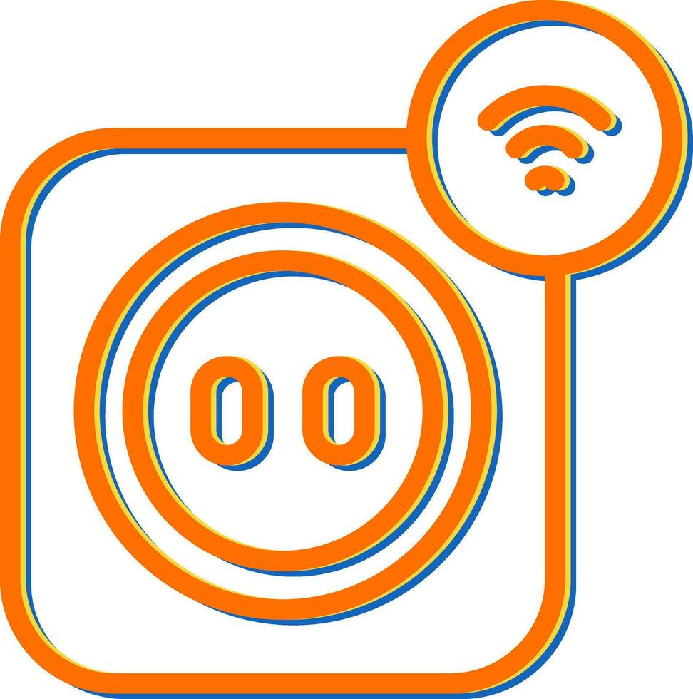 Smart Plug Vector Icon