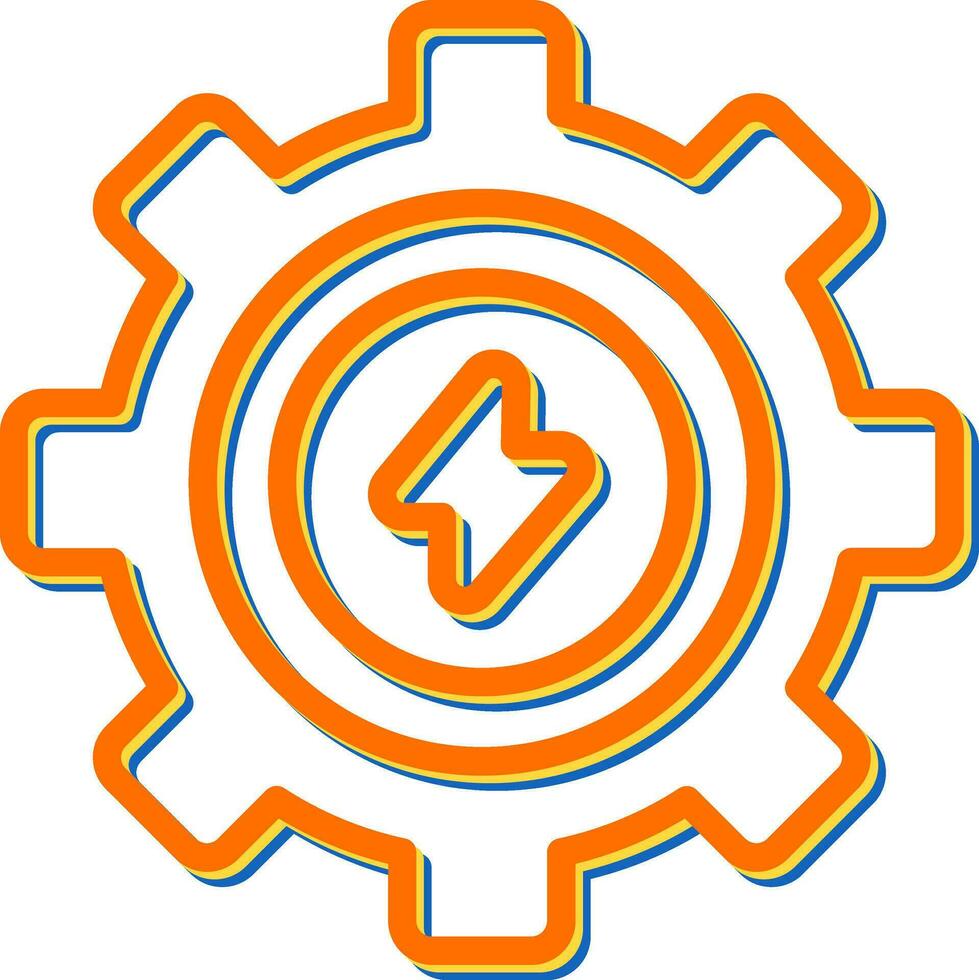 Data Center Power Manageme Vector Icon