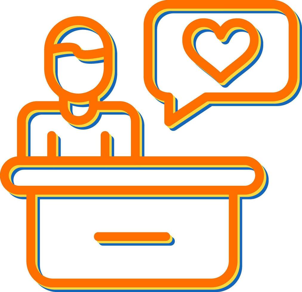 Volunteer Coordinator Vector Icon
