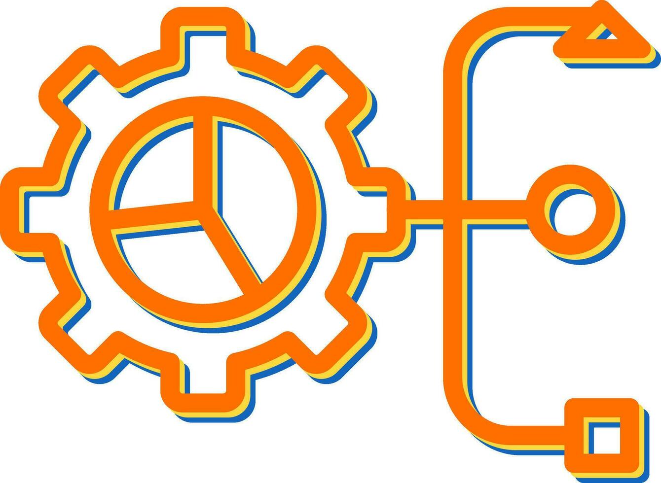Resource Allocation Vector Icon