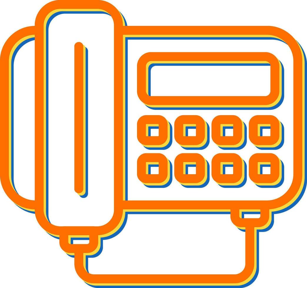 Fax Vector Icon