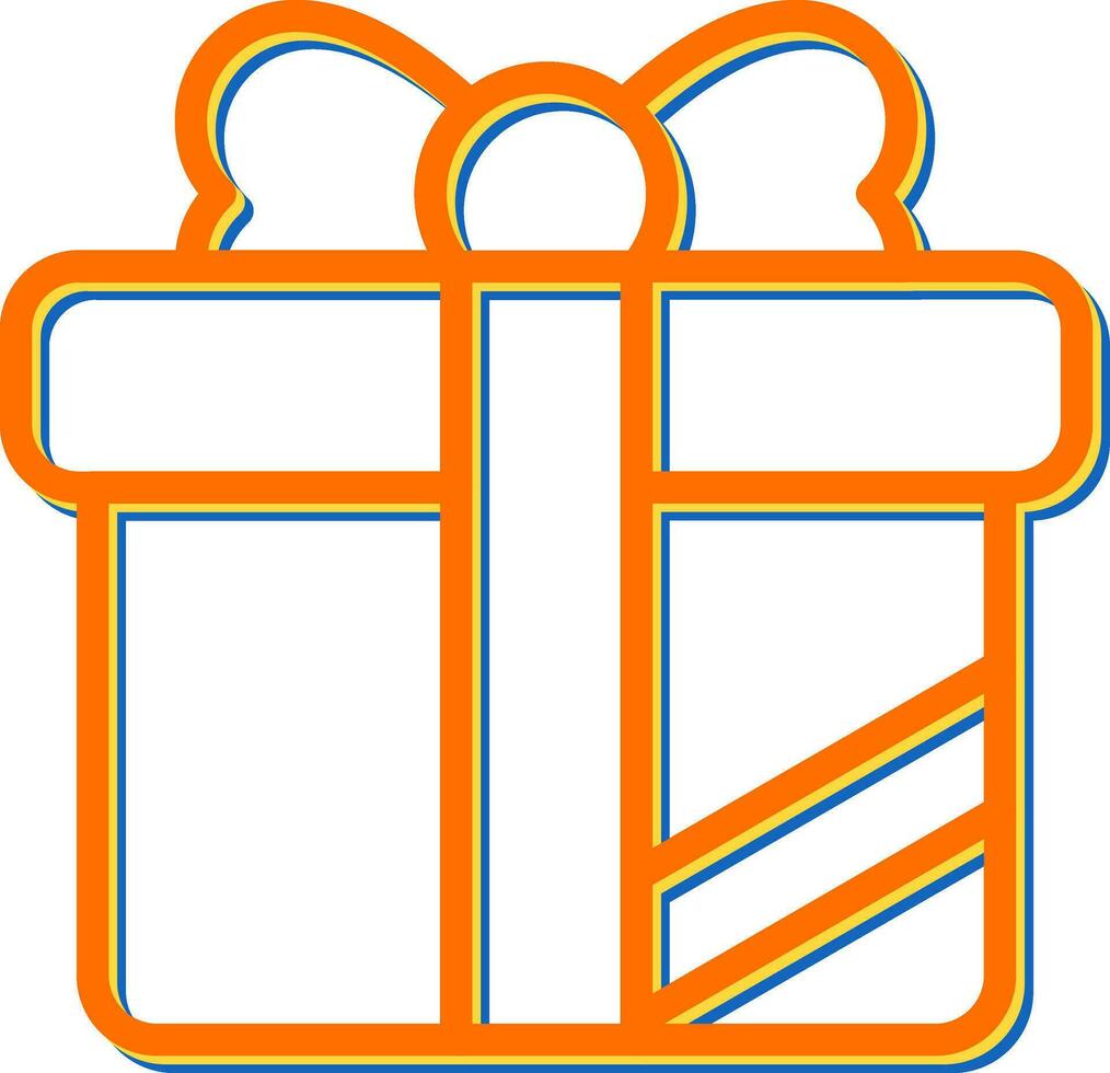 icono de vector de regalo