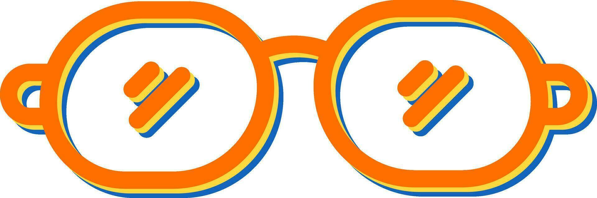 Eyeglasses Vector Icon