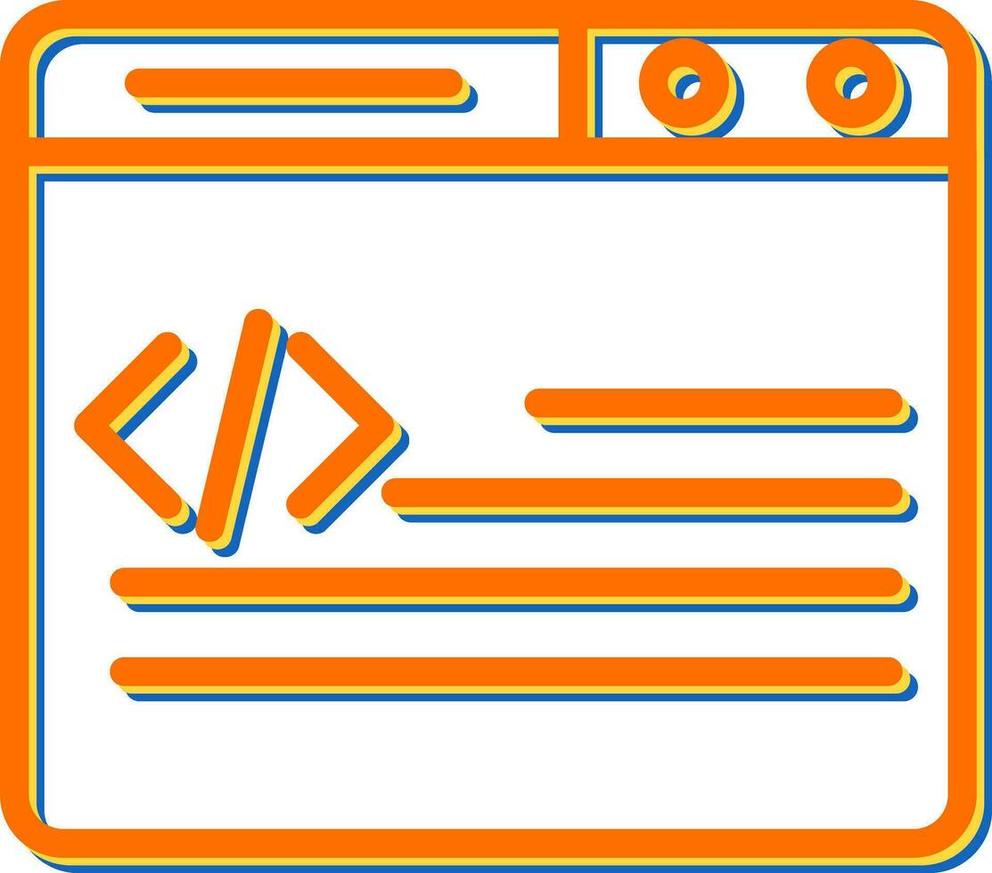 Web Development Vector Icon
