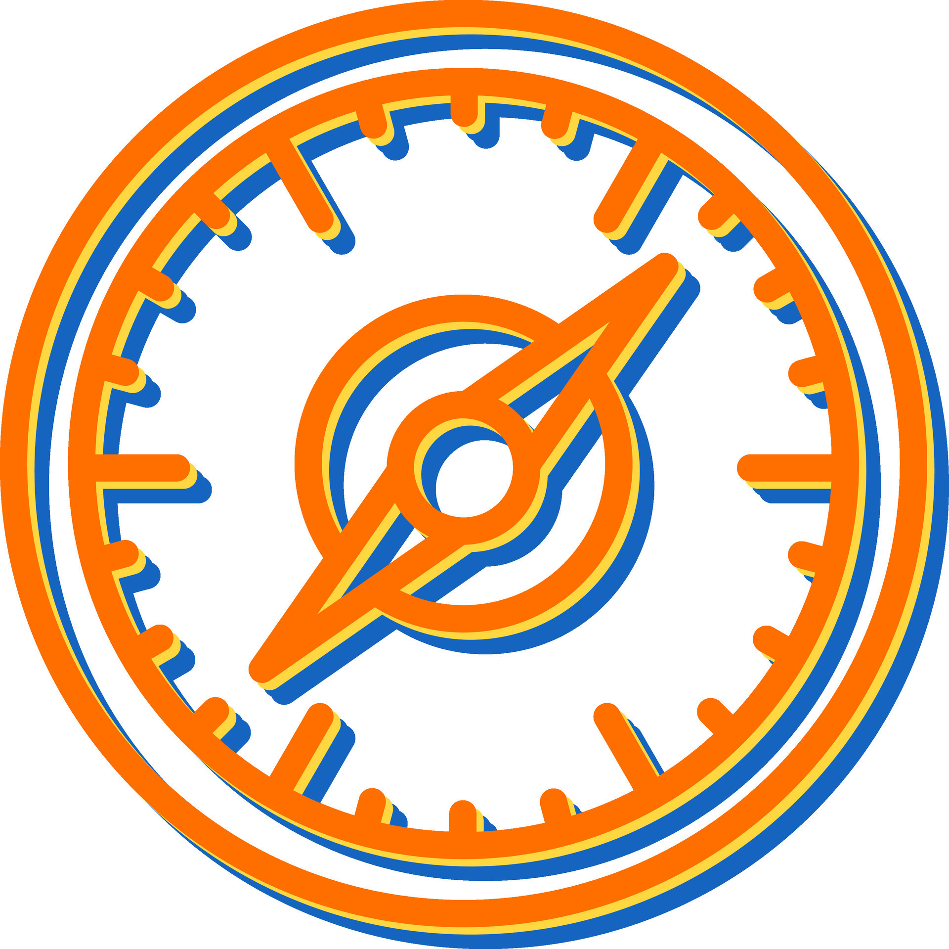 Compasses Vector Icon 28117977 Vector Art at Vecteezy