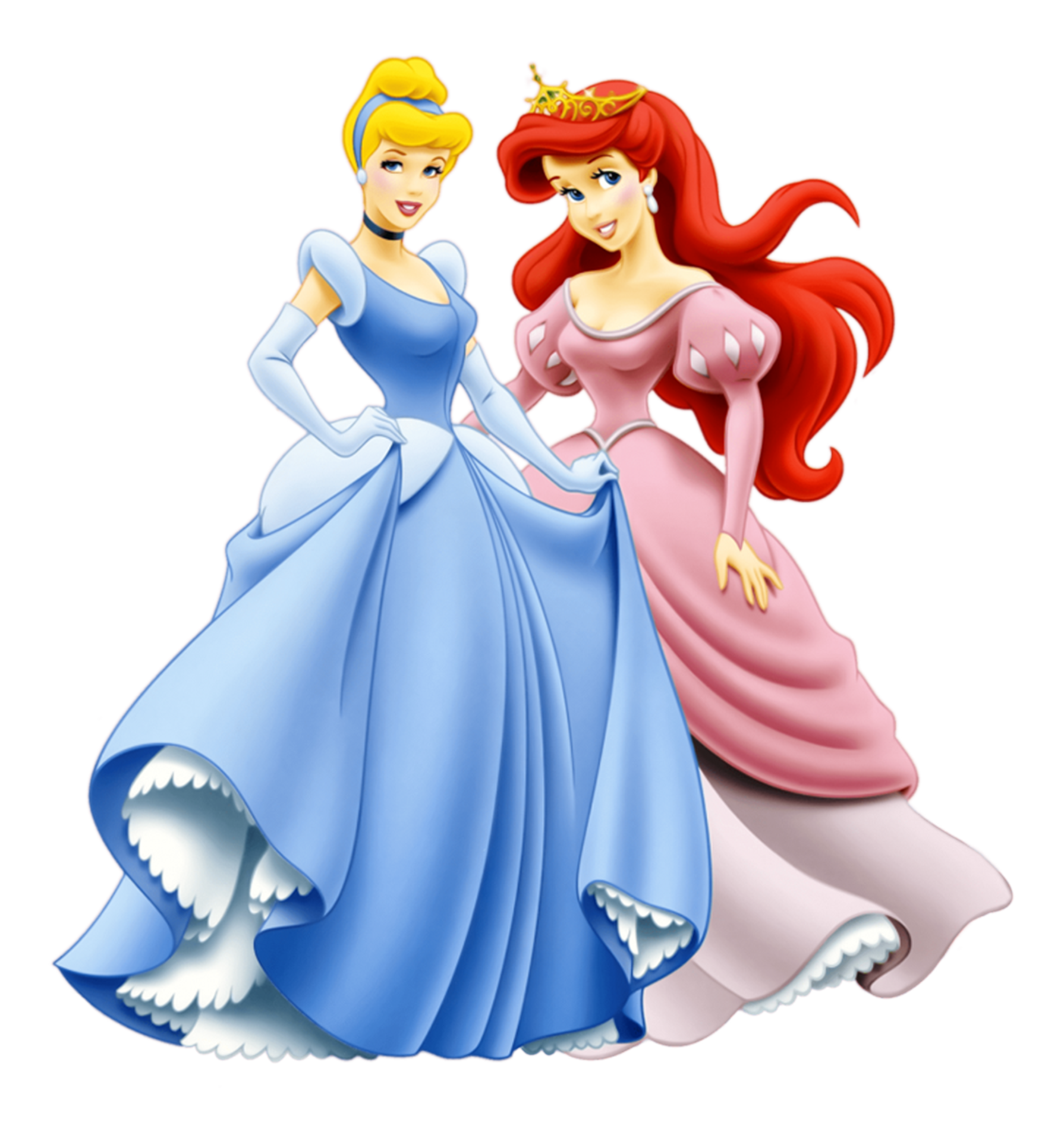 disney Principessa ariel e Cenerentola 28118015 PNG