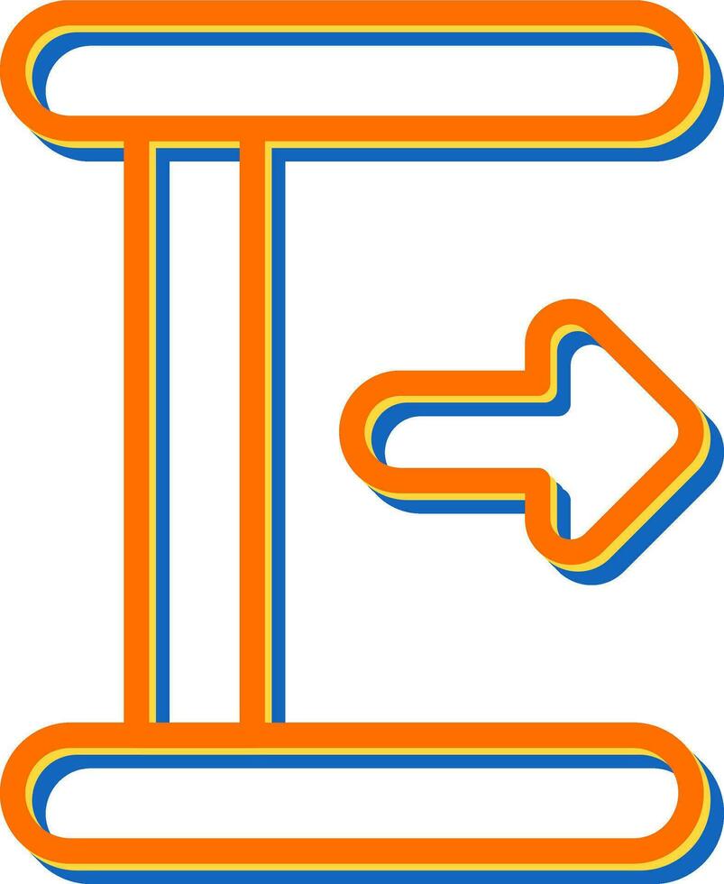 Slide Rule Vector Icon