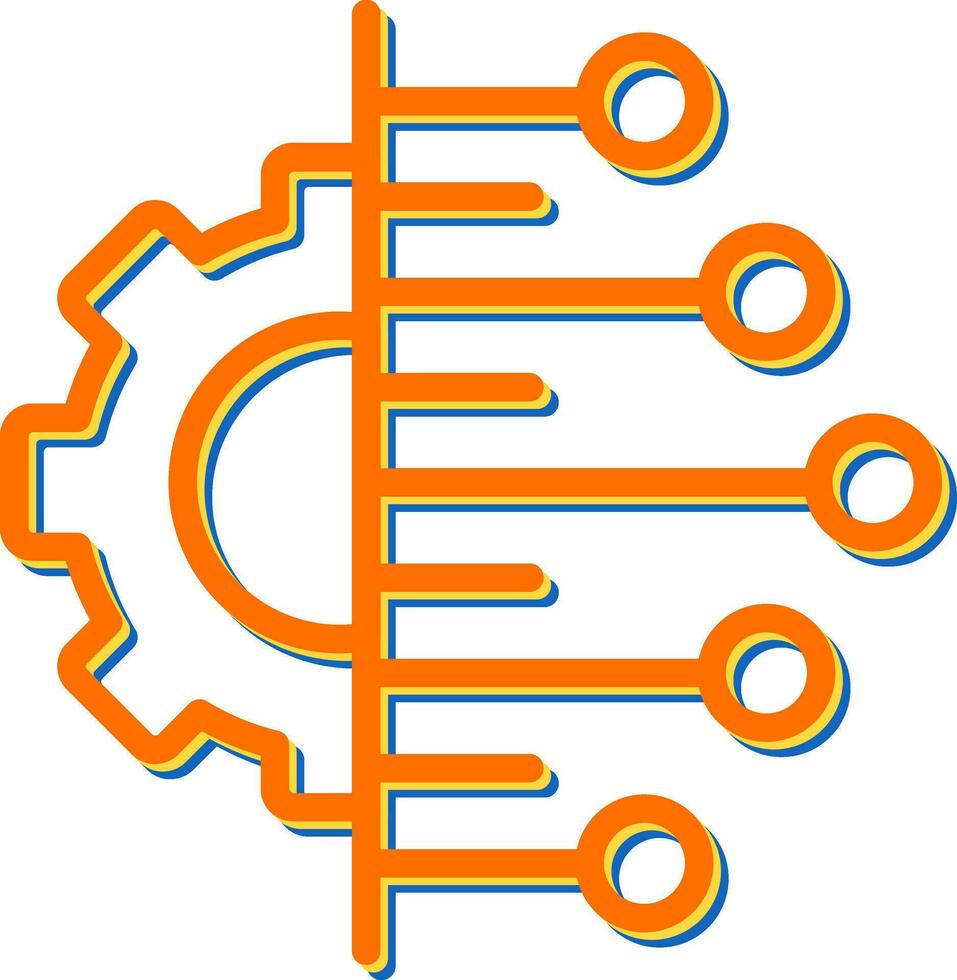 Data Integration Vector Icon