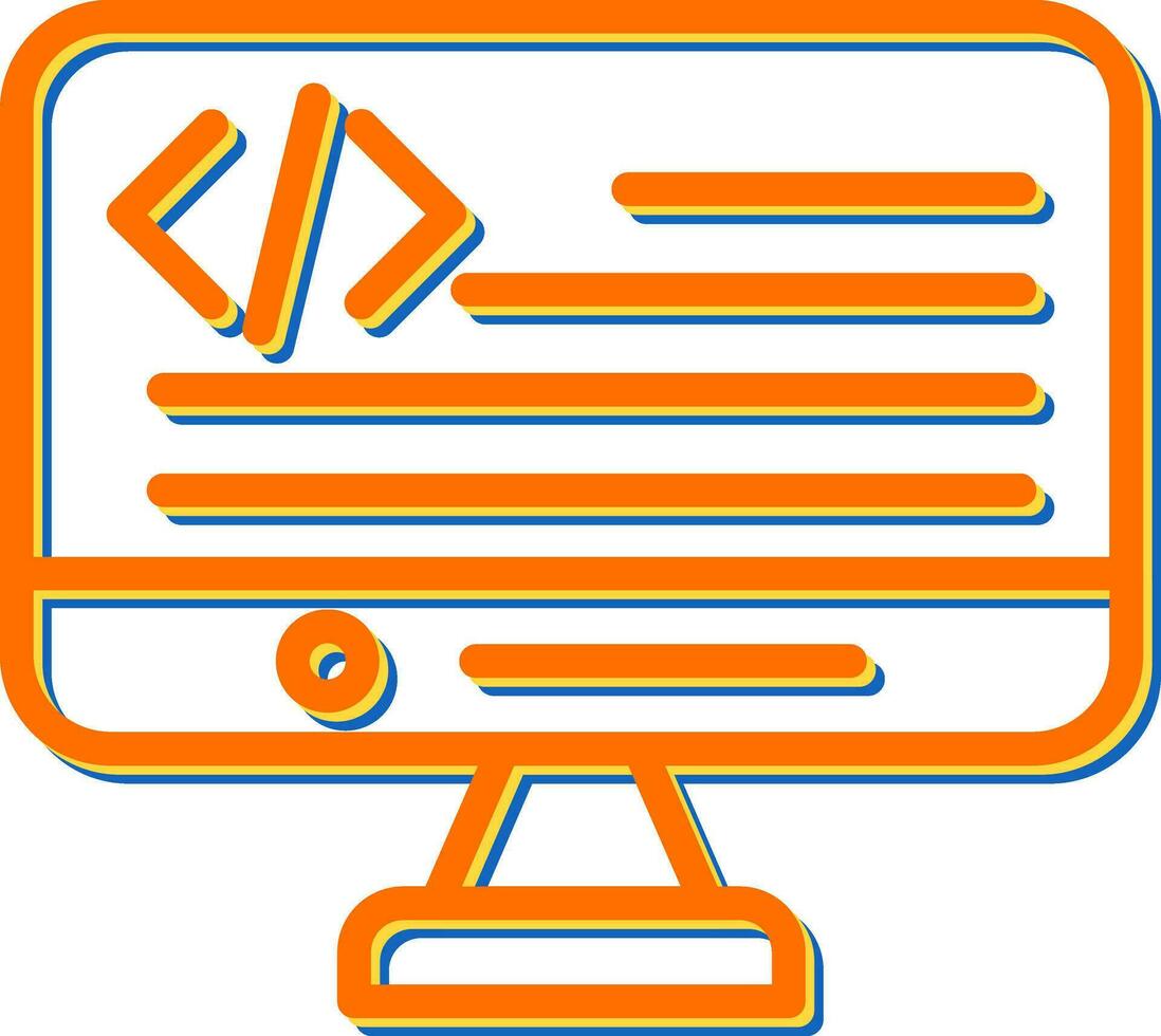 Programming Language Vector Icon