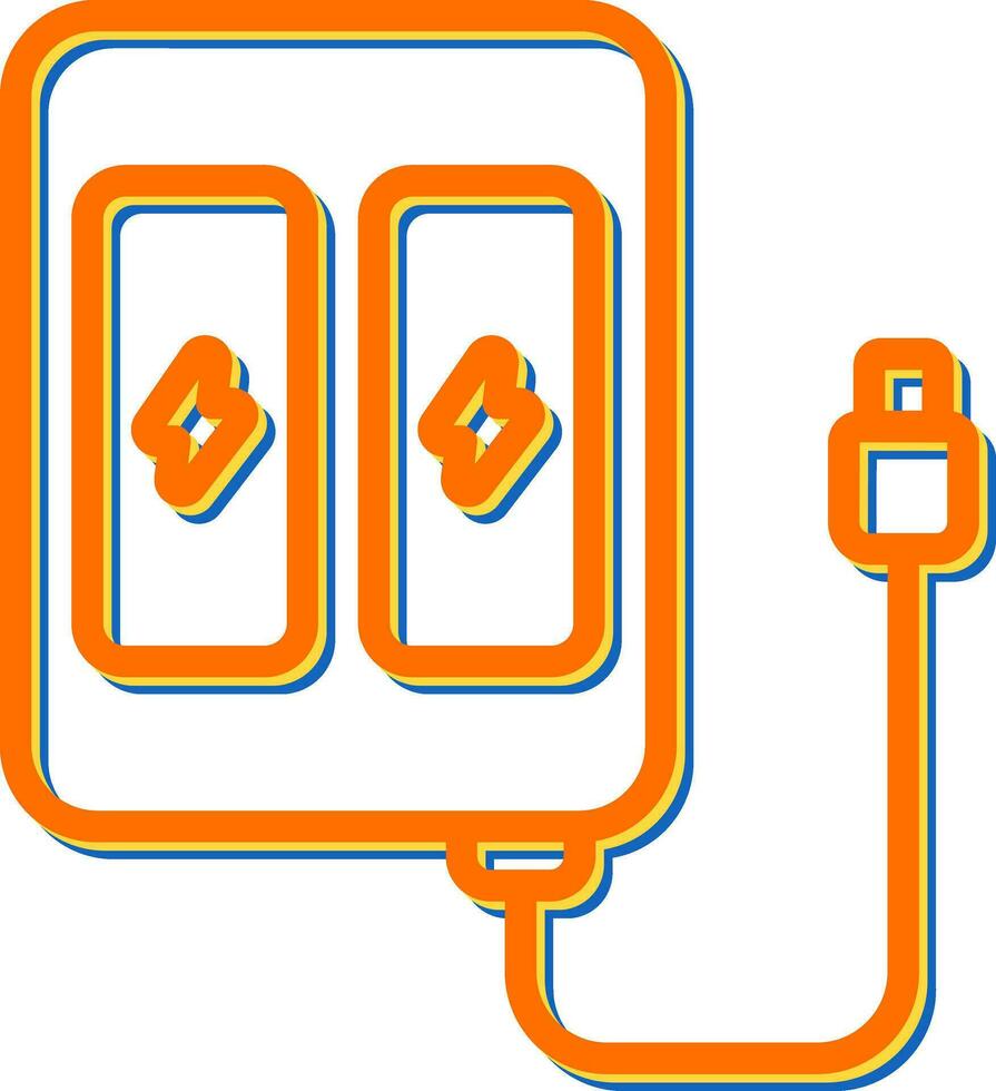 Backup phone charger Vector Icon