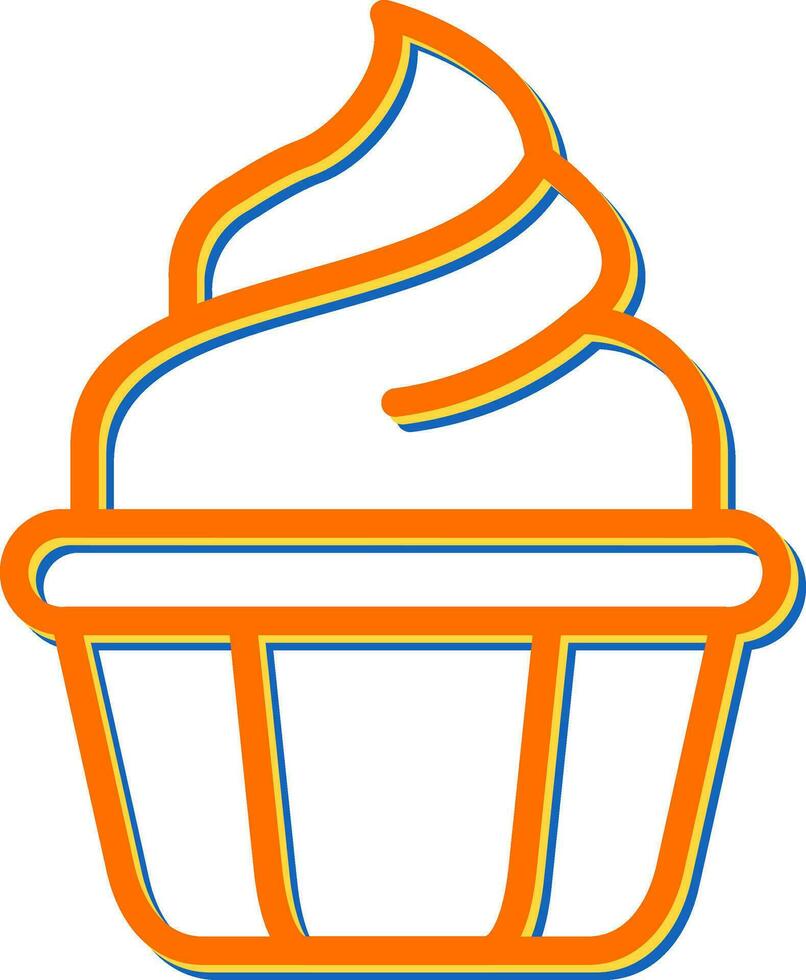 Cupcake Vector Icon