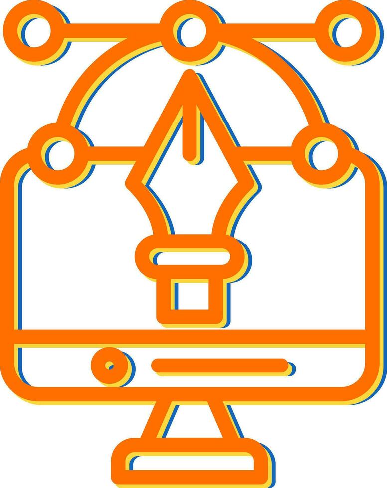 Graphic Design Vector Icon
