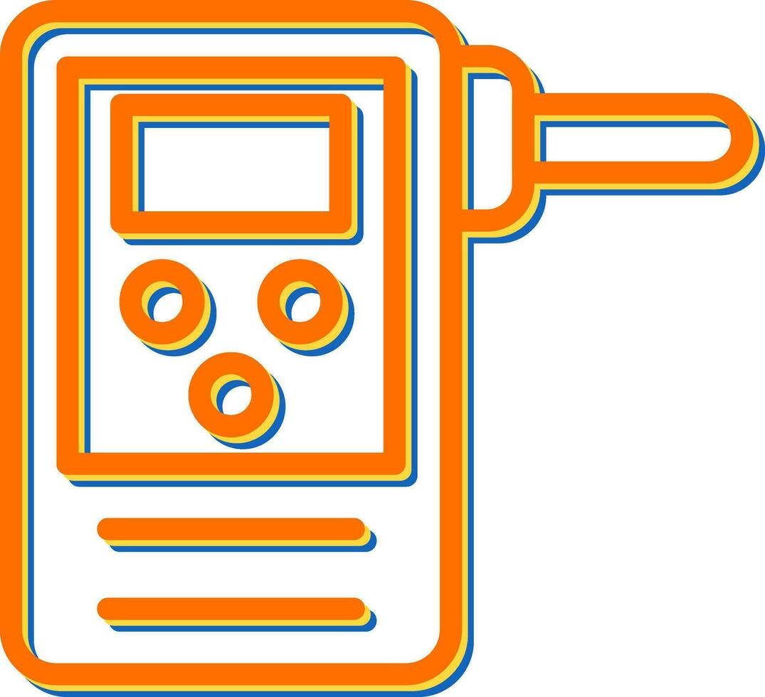 breathalyzer, breath alcohol tester analyzer, device for estimating blood  alcohol content 5519421 Vector Art at Vecteezy