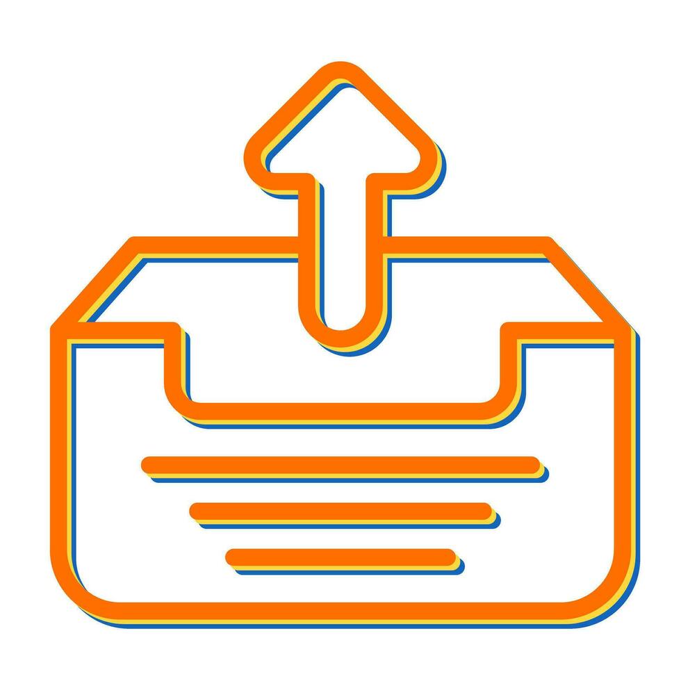 Outbox Vector Icon