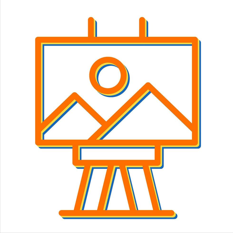 Canvas Vector Icon