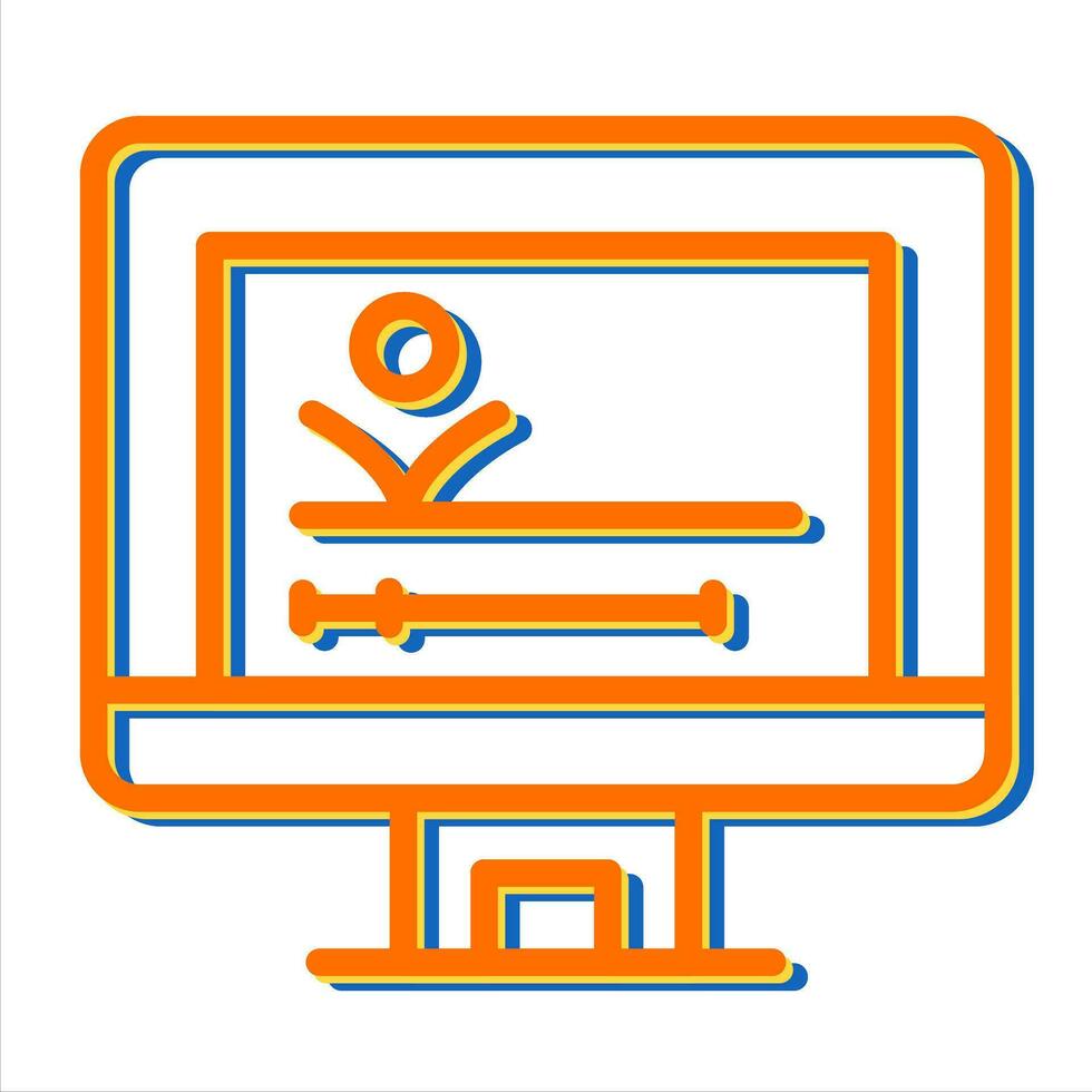 Motion Graphic Vector Icon