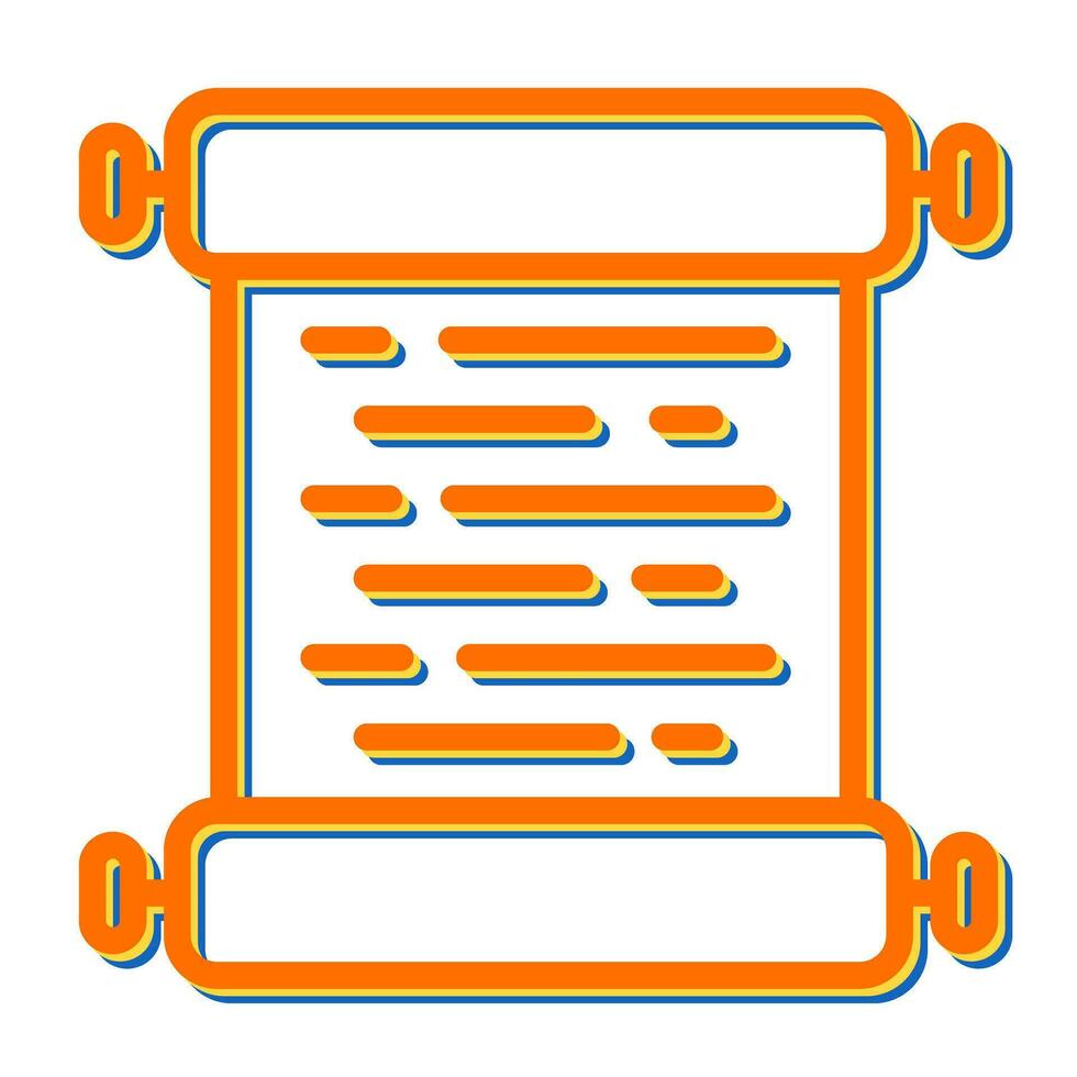 Scroll Vector Icon