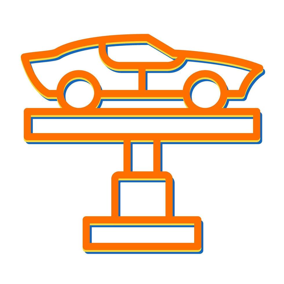 Car Lifter Vector Icon