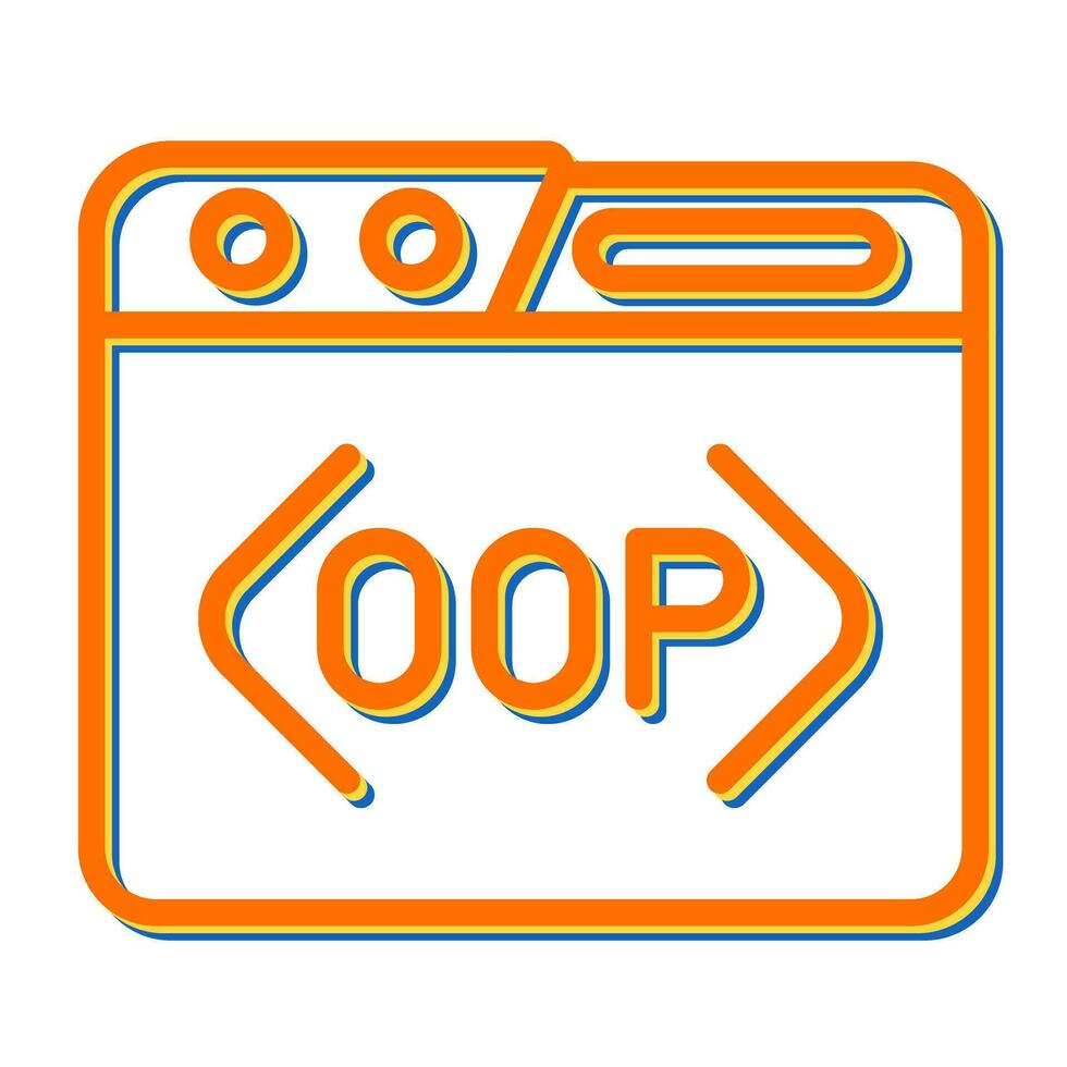 OOP Vector Icon