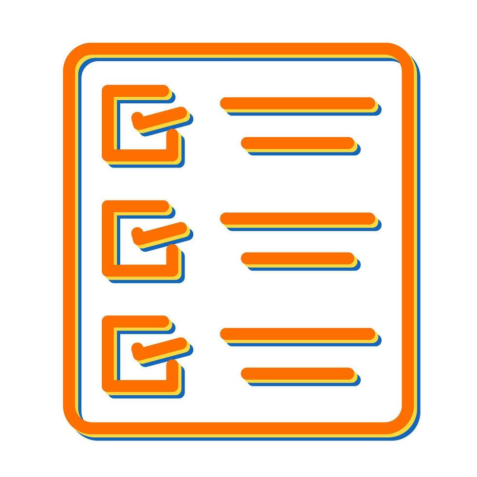 Task list Vector Icon