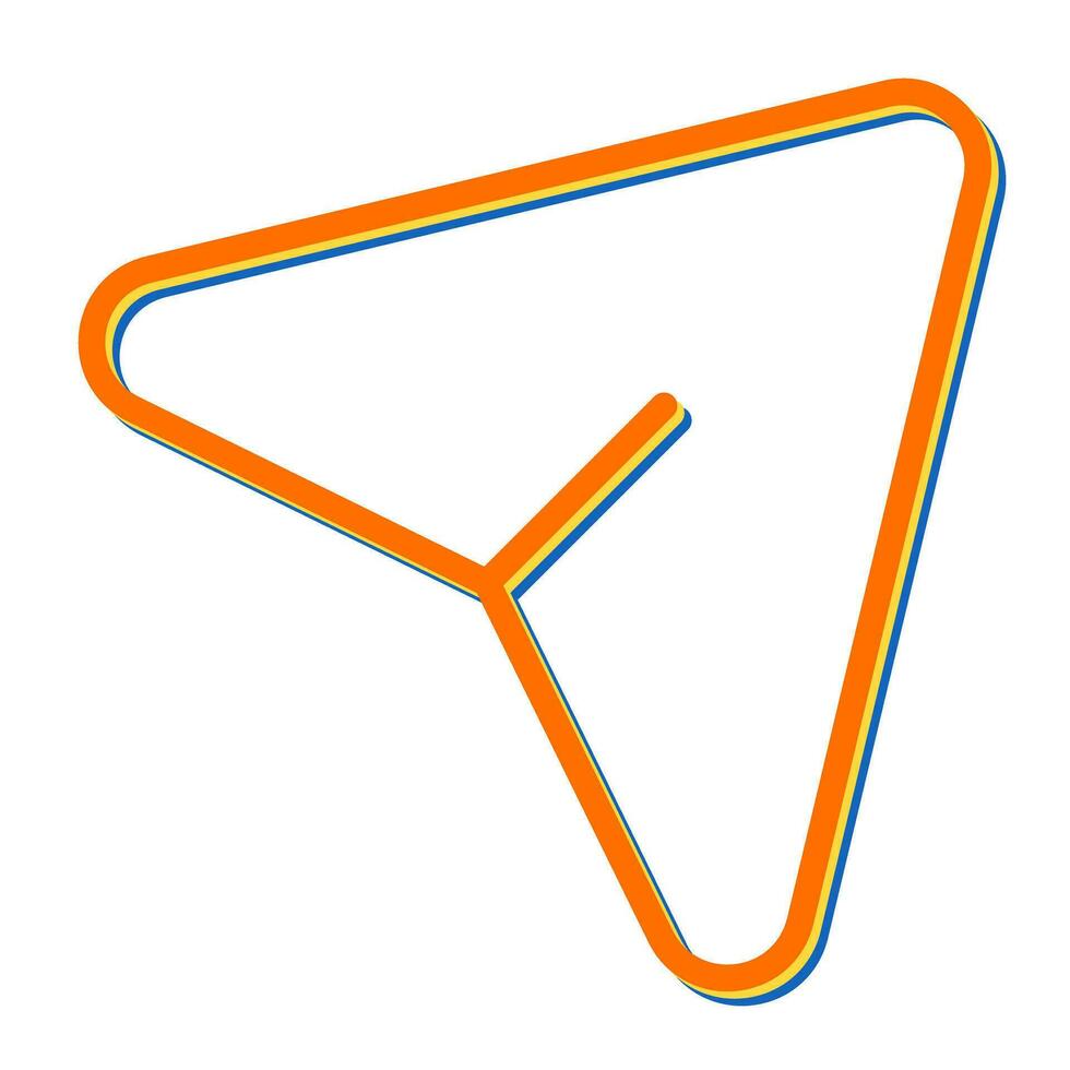 Paper Plane Vector Icon