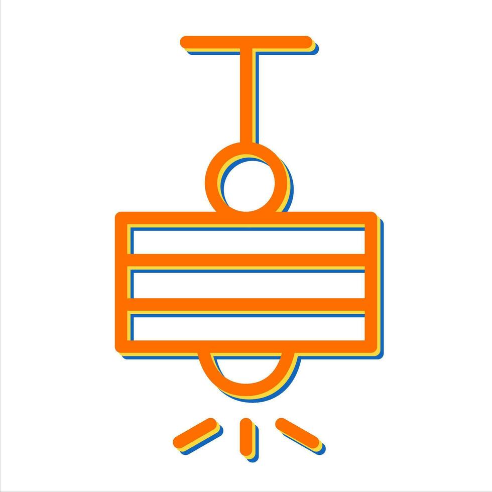 Ceiling Lamp Vector Icon