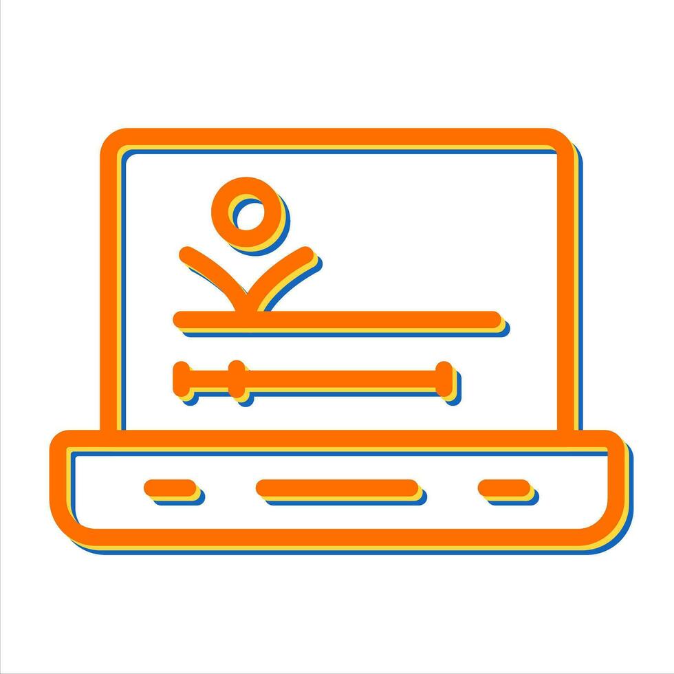 Motion Graphic Vector Icon