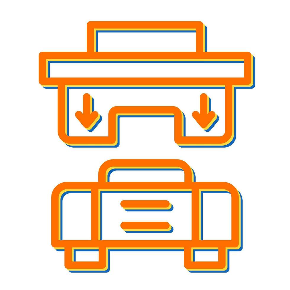 Press Machine Vector Icon