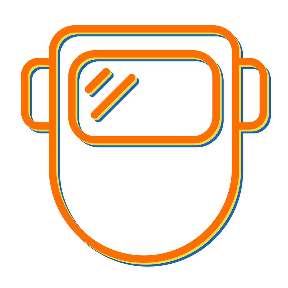 Welding mask Vector Icon