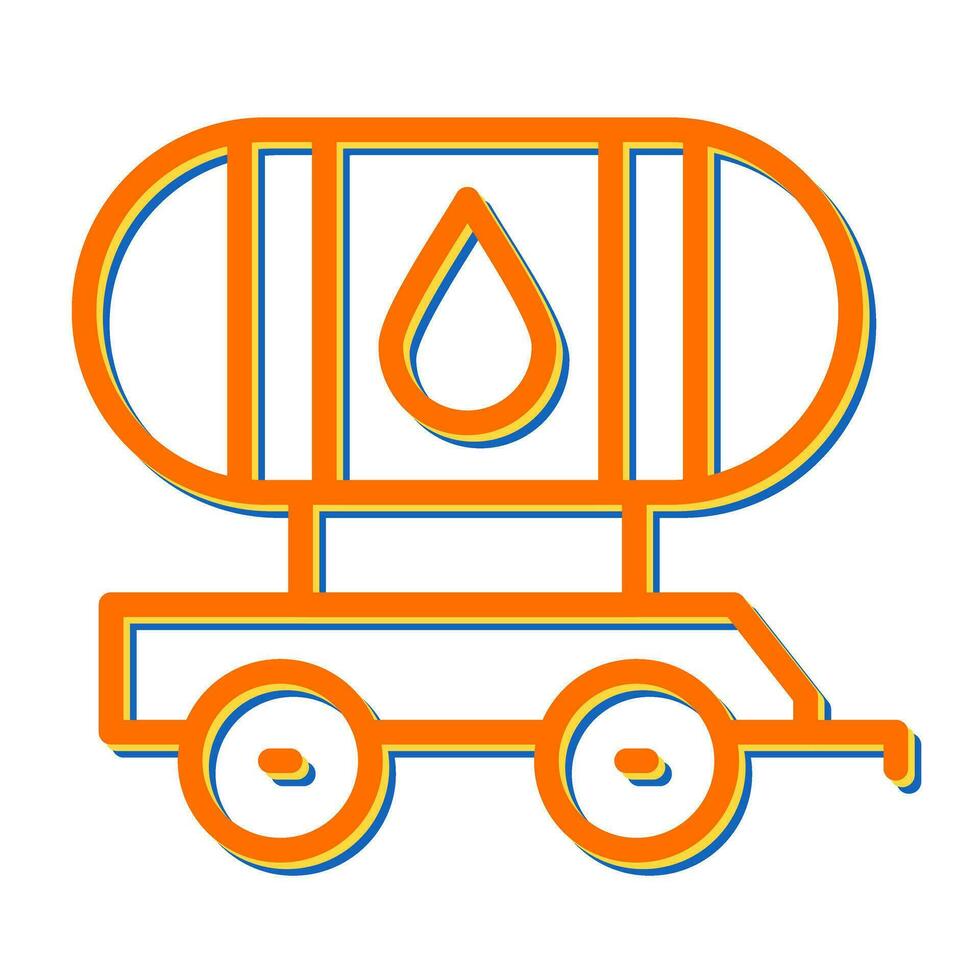 Tanker Truck Vector Icon