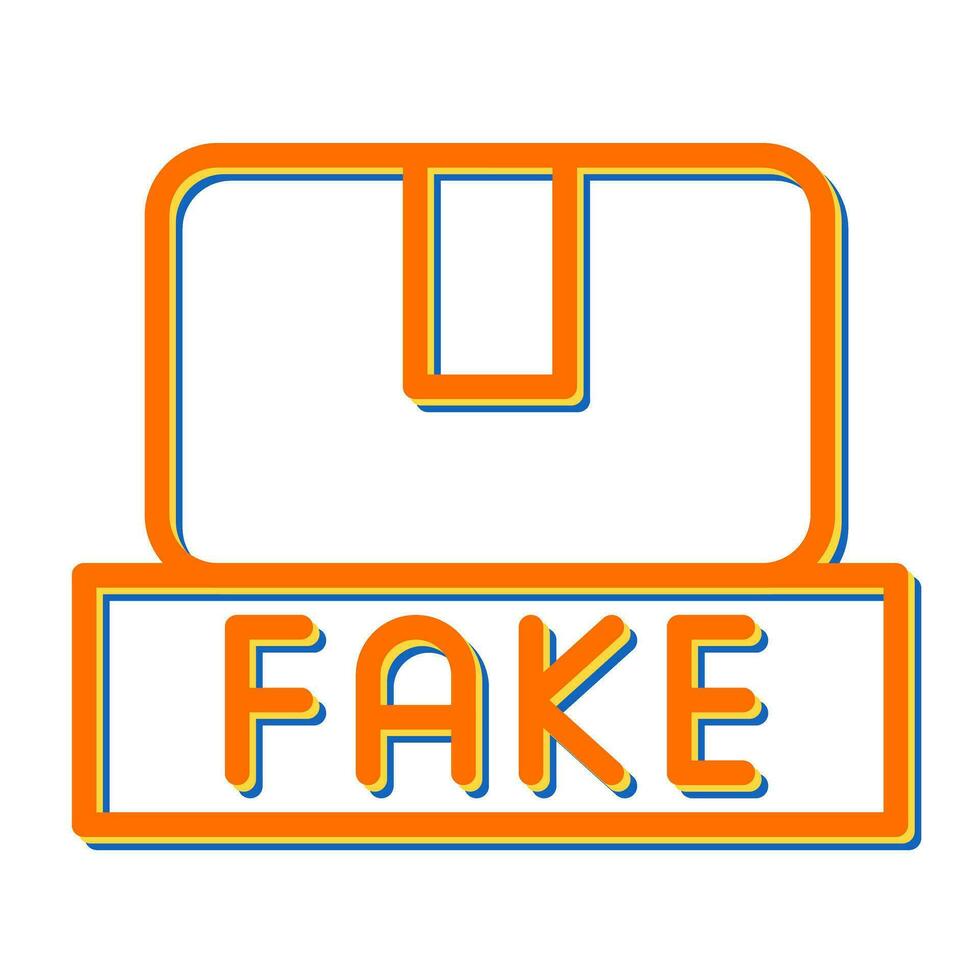 Counterfeit Products Vector Icon