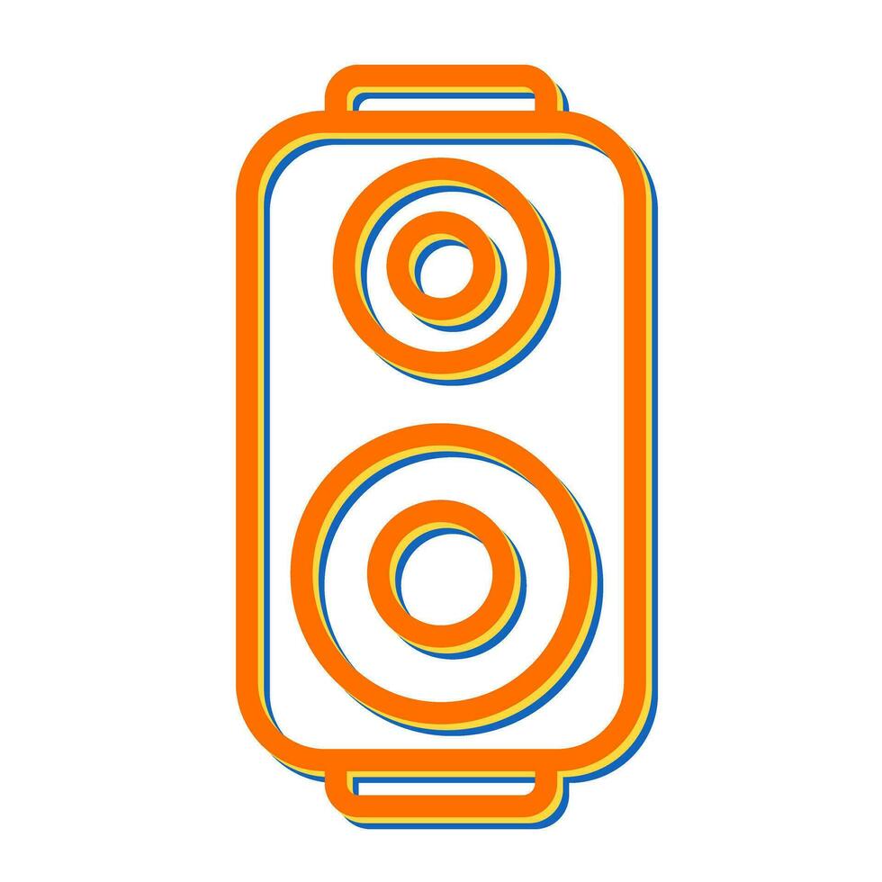 icono de vector de altavoces