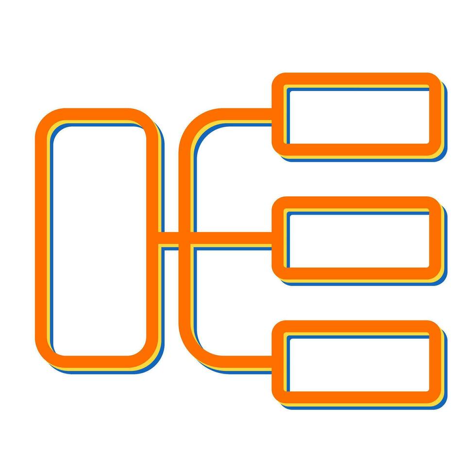 Hierarchy Vector Icon