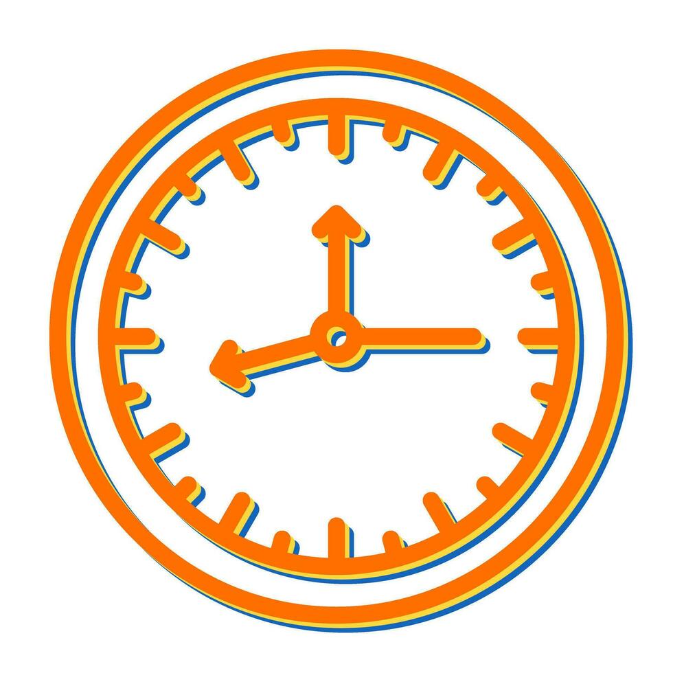 icono de vector de reloj