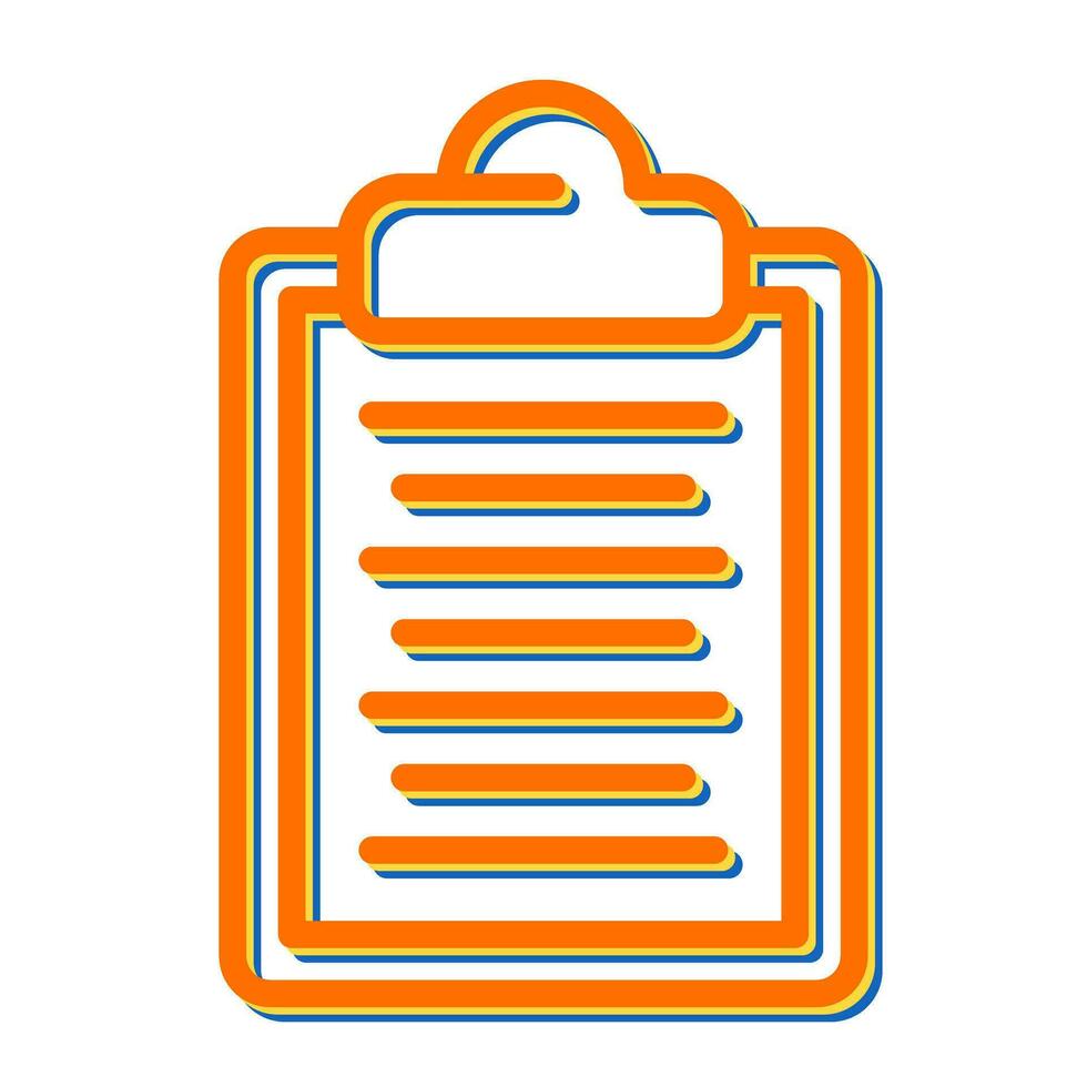 Clipboard Vector Icon