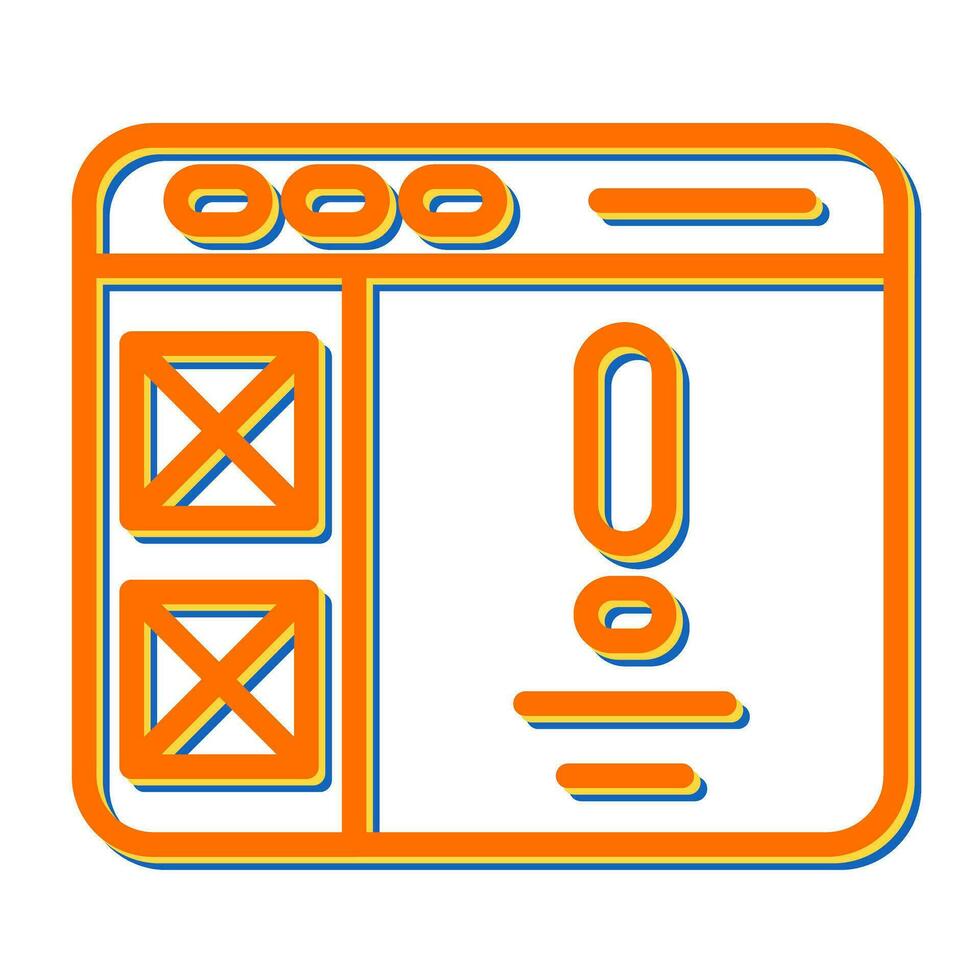 Information Design Vector Icon