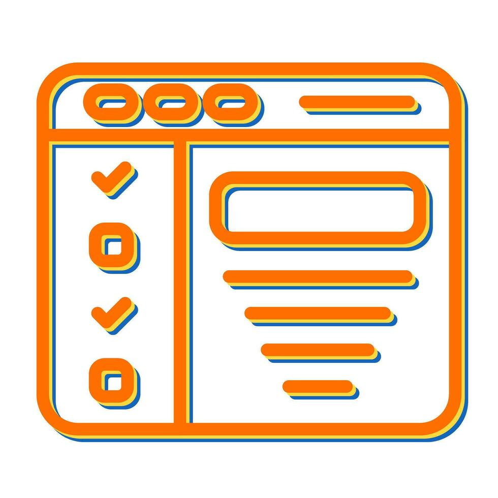 Design Brief Vector Icon