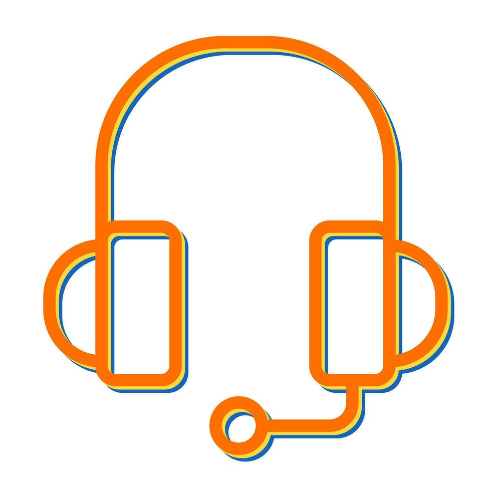 Headset Vector Icon