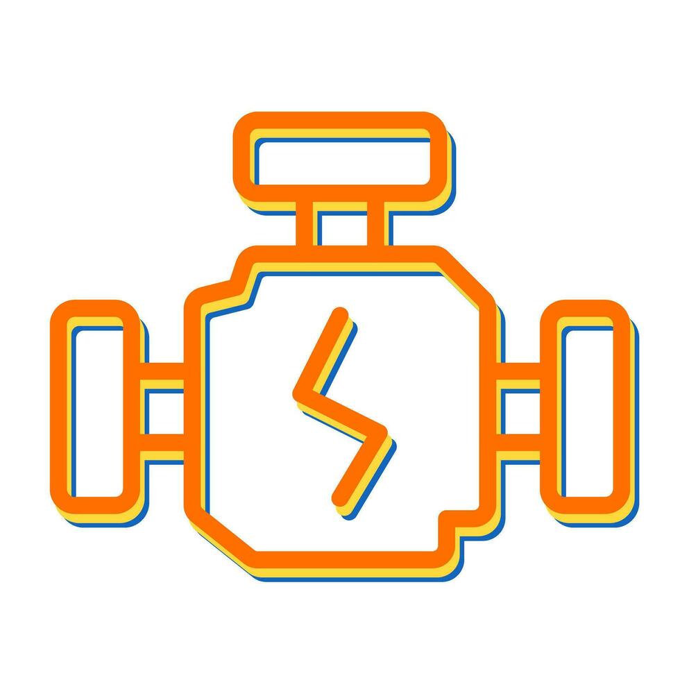 Car Engine Vector Icon